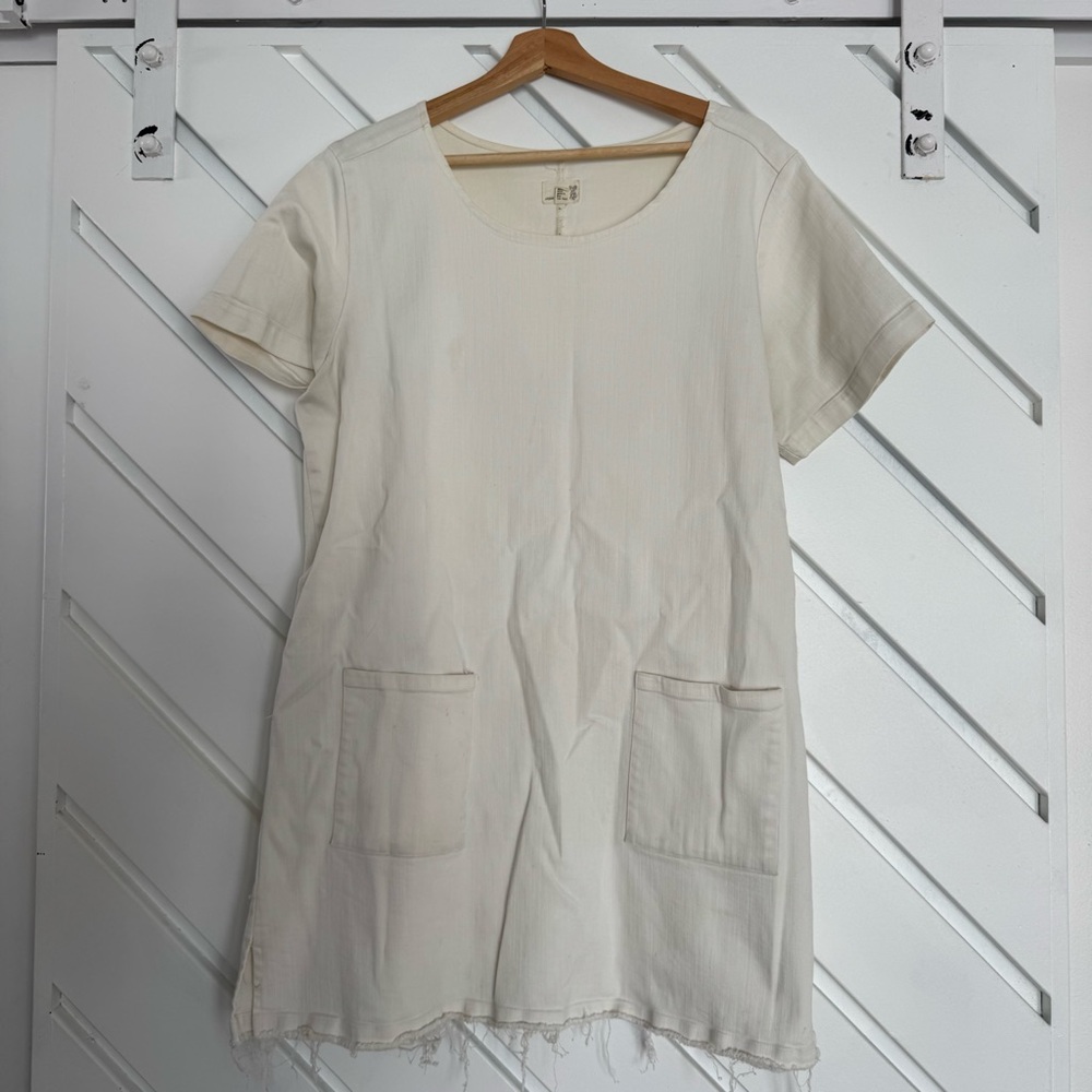 Urban Renewal Cream Vintage Dress
